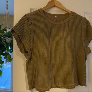 Free People Second Base Tee size M